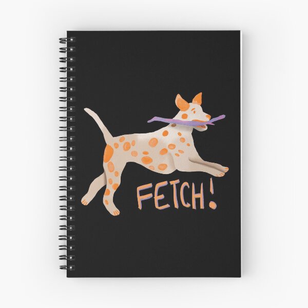 Item preview, Cute Dalmatian Dog Watercolor - Orange and Purple  designed and sold by TheRainbowRoom.