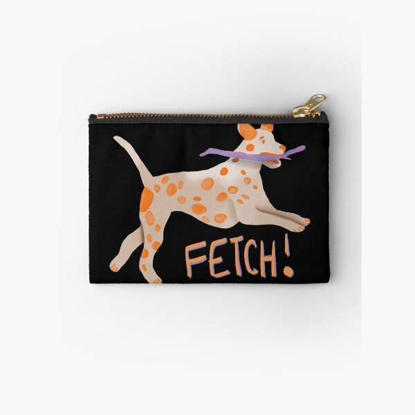 Item preview, Cute Dalmatian Dog Watercolor - Orange and Purple  designed and sold by TheRainbowRoom.