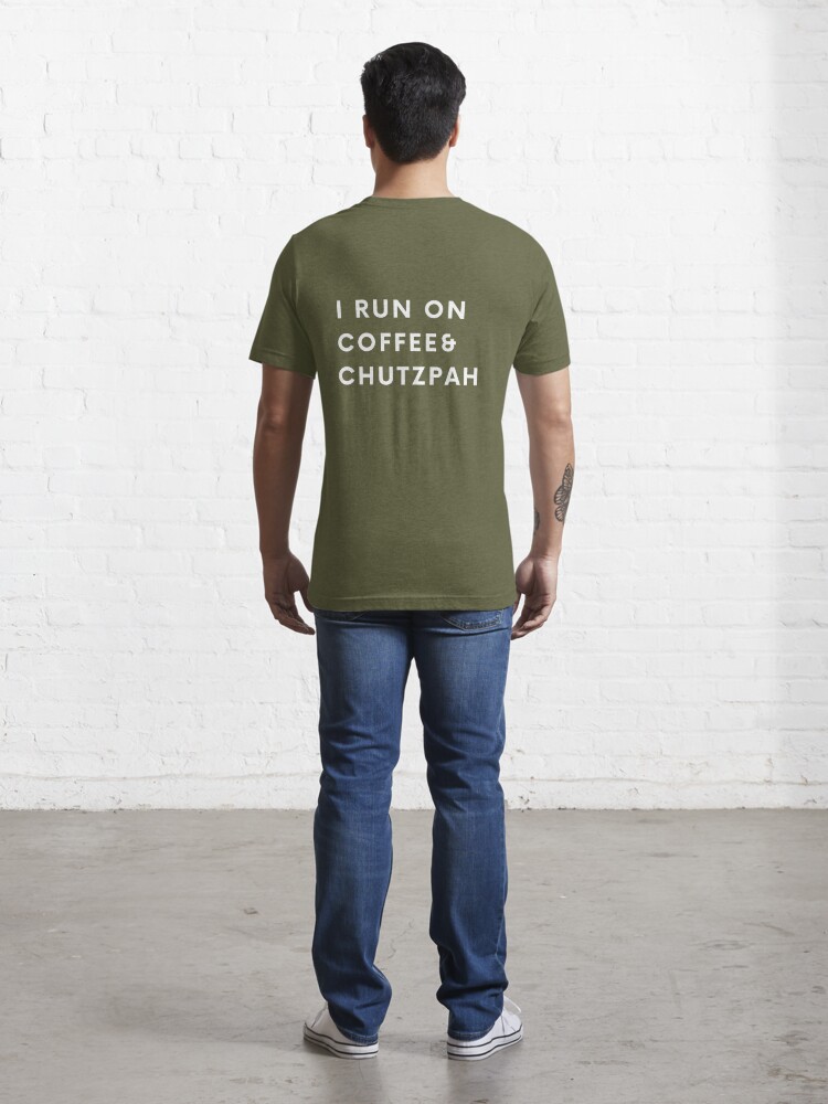 Full of Chutzpah - You Have Been Warned - Funny Jewish Essential T-Shirt  for Sale by CafeOyVey