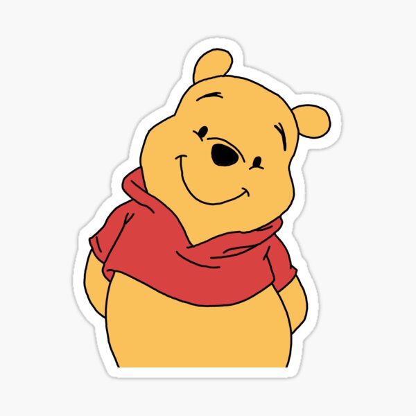 Pooh" Sticker by errm29 |