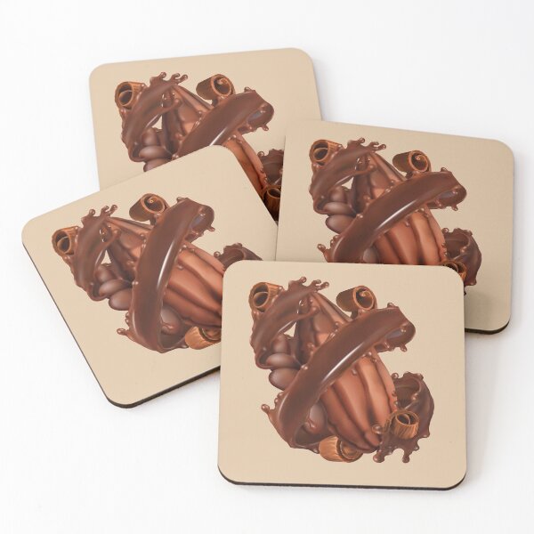 Item preview,  Cocoa bean in a Liquid Chocolatey Swirl designed and sold by Alicia Chee.