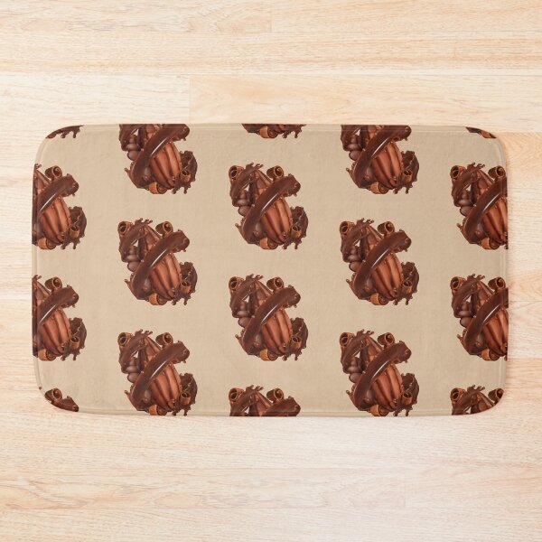 Item preview,  Cocoa bean in a Liquid Chocolatey Swirl designed and sold by Alicia Chee.