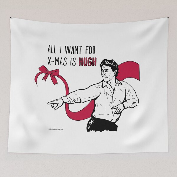 Item preview, All I want for X-mas is Hugh designed and sold by Merry  Single Christmas.