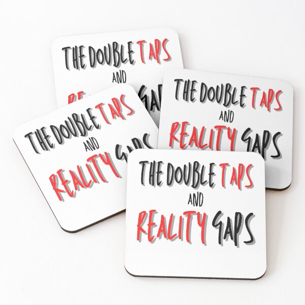 Item preview, The Double Taps and Reality Gaps designed and sold by Spicy Chilli.