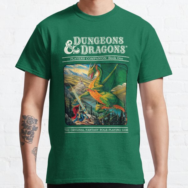 Retro Dungeons And Dragons Cover Classic T-Shirt
