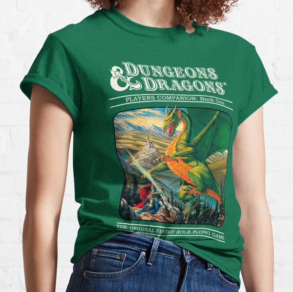 Retro Dungeons And Dragons Cover Classic T-Shirt