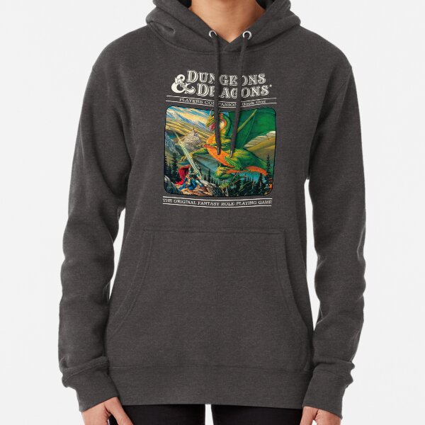 Retro Dungeons And Dragons Cover Hoodie