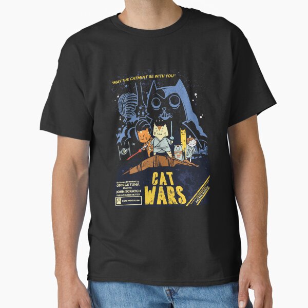 Vista previa del artículo con la obra «Cat Wars: La venganza del perro», diseñado y vendido por valival.