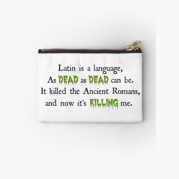 Item preview, Latin Dead Language Joke! designed and sold by dutchesskmw.