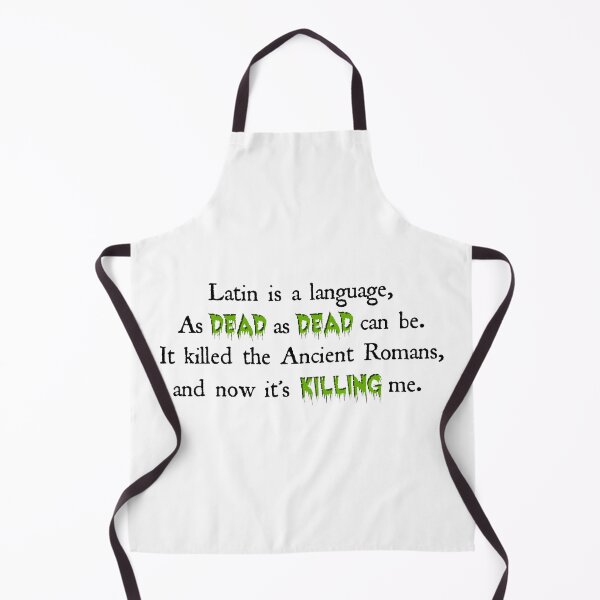 Item preview, Latin Dead Language Joke! designed and sold by dutchesskmw.