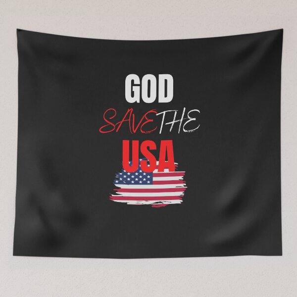 Item preview, GOD SAVE THE USA TSHIRT AND MERCH designed and sold by JaylaStarr.
