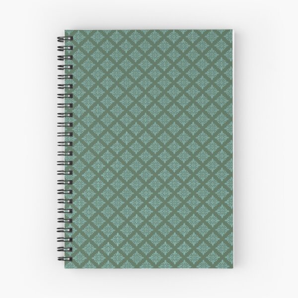 Item preview, Pretty Teal Medieval Brocade Pattern designed and sold by StormyMuse.