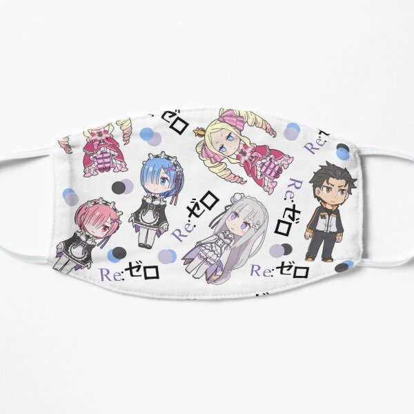Re:Zero Anime Chibi Design Flat Mask