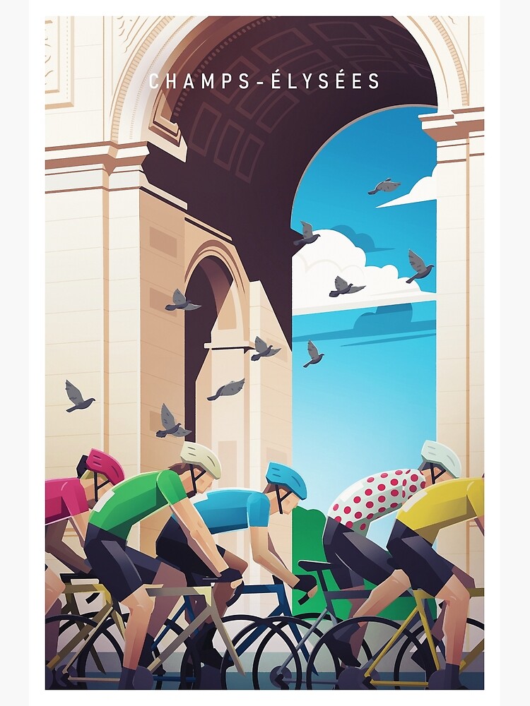 Champs-Élysées - Tour de France by superchezbro