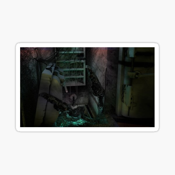 Creature in the dark Sticker