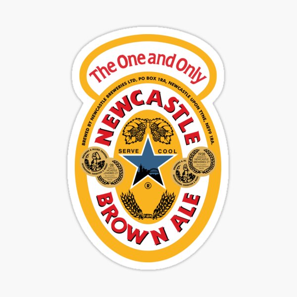 Newcastle Brown Ale Stickers Redbubble