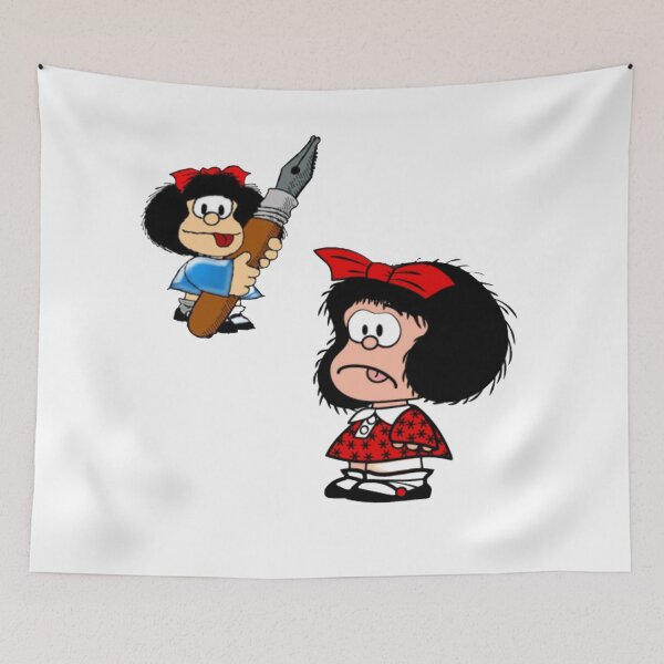 Item preview, Funny Mafalda Quino Comics designed and sold by Elena's Shop.