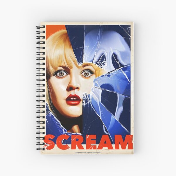 Affiche du film Scream Cahier à spirale