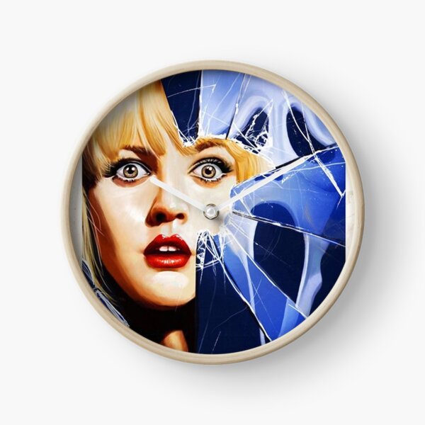 Scream Movie Poster Clock