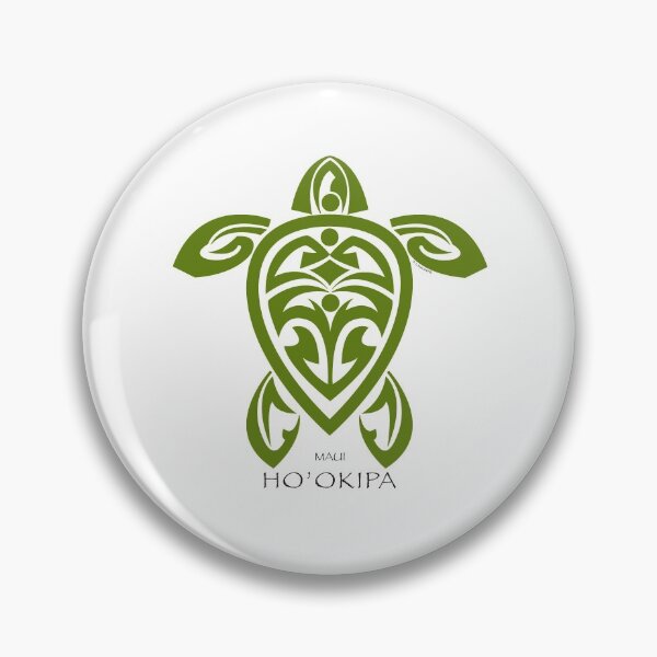 Item preview, Green Tribal Turtle  / Ho'okipa Maui designed and sold by srwdesign.