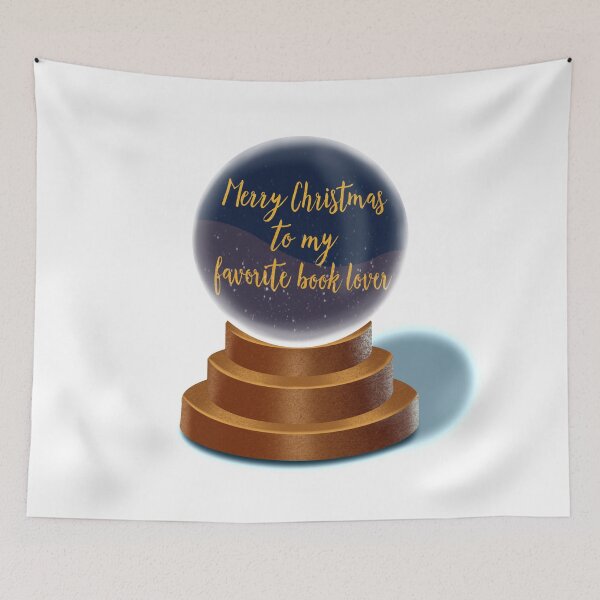 Item preview, Merry Christmas Card Book Lover Snowglobe Design  designed and sold by shoppingwithG.