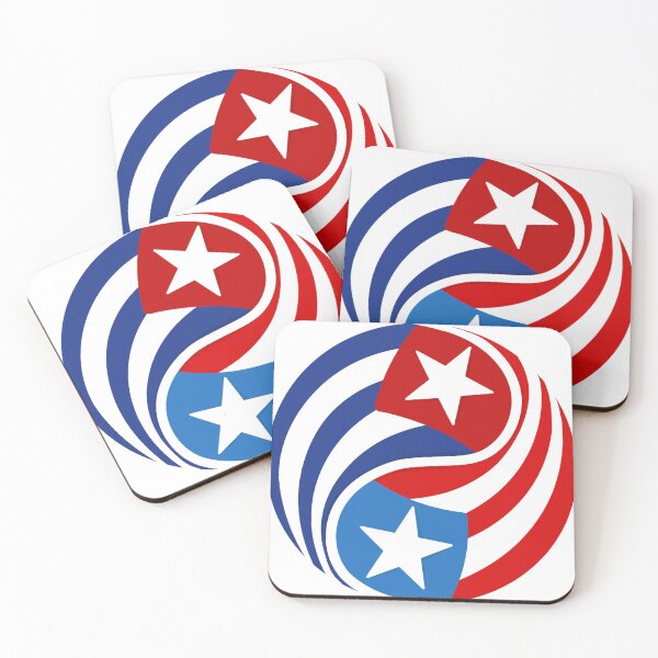 Item preview, Puerto Rican and Cuban flags designed and sold by juliaspaint.