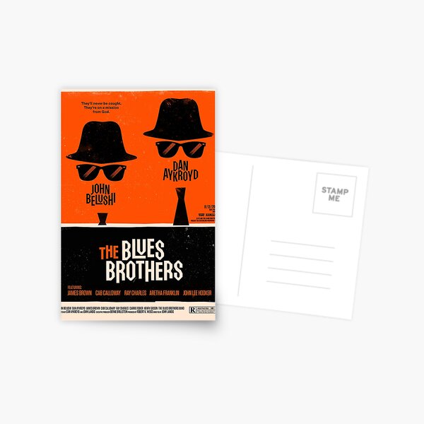 film classique: The Blues Brothers Carte postale