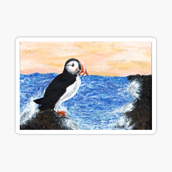 Item preview, Puffin by the Sea designed and sold by Hannah King.