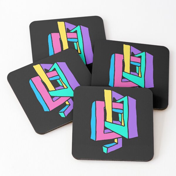 Item preview, Geometric Unicorn Colored Shapes designed and sold by Chubuter.