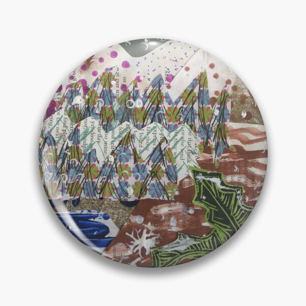 Item preview, Winter Landscape Collage designed and sold by LymphomaLass.