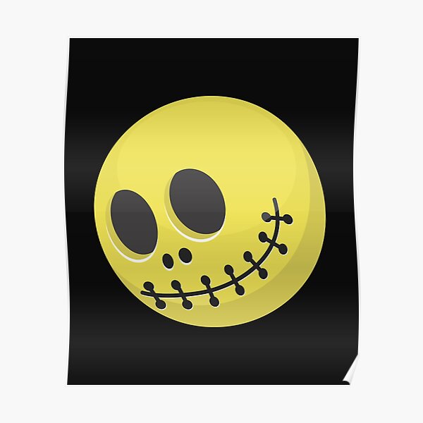 Smiley Face Death Posters Redbubble - dead face roblox