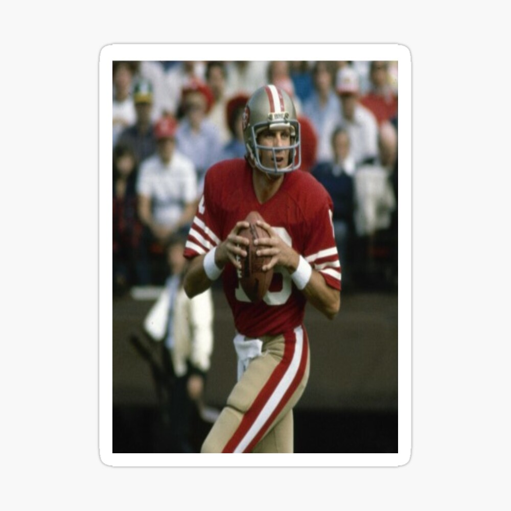 Joe Montana San Francisco 49ers Jersey Art Mixed Media by Joe