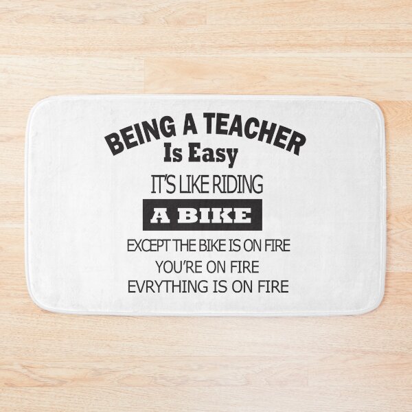 Item preview, Being A Teacher is Easy Funny Sarcastic Appreciation, cool design, christmas for men, best gift for men & women, Funny saying Illustration designed and sold by Geeks-Design.