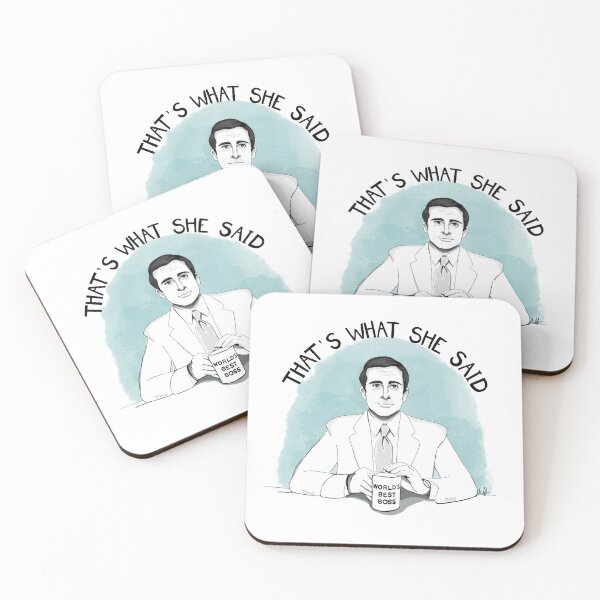 Item preview,  Michael Scott Illustrated  designed and sold by Amy Frost.