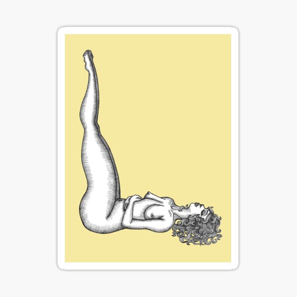 L Sticker