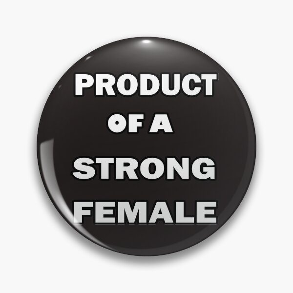 Item preview, Product of a strong female, feminist design, christmas for women, best gift for women, Funny Sarcasm saying design For Girls designed and sold by Geeks-Design.