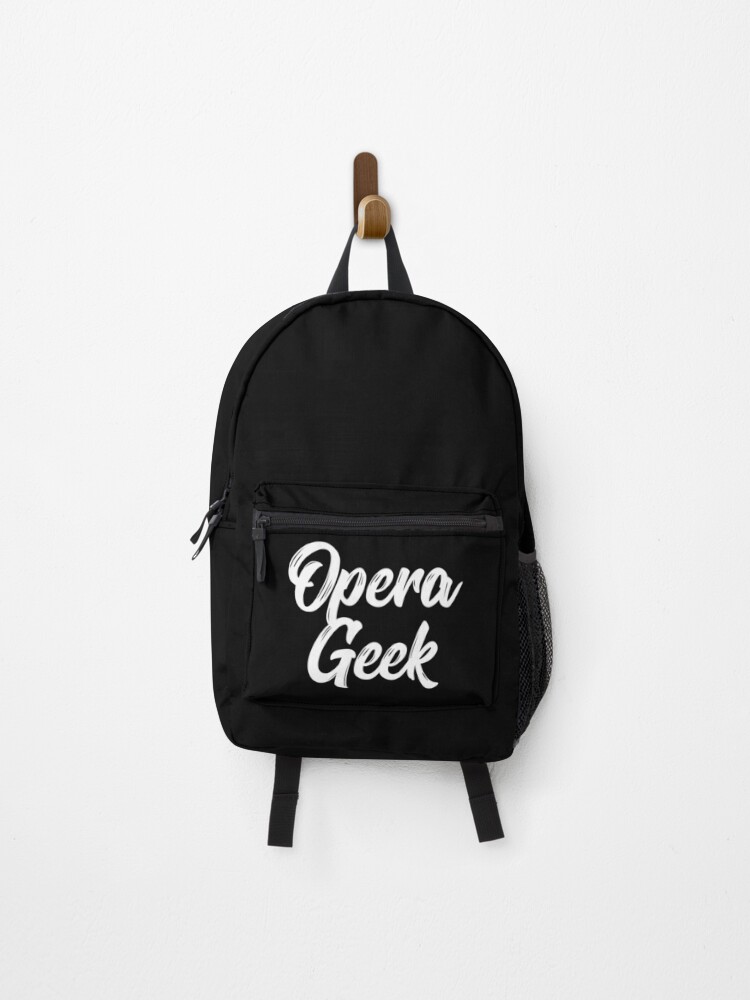 Thumbnail 1 of 3, Backpack, Opera Geek designed and sold by teesaurus.
