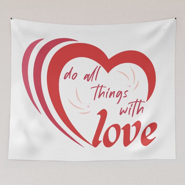 Item preview, Do all things with love designed and sold by Achily.