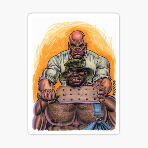 Hard Knox and Bubba! Sticker