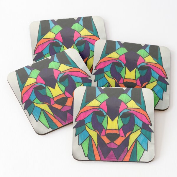 Item preview, Colourful Wolf designed and sold by Bellaforever.
