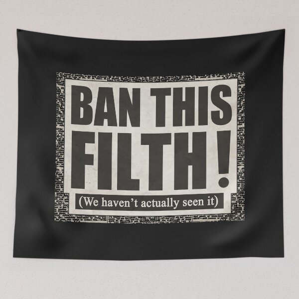 Item preview, Ban This Filth! - Video Nasty designed and sold by bestofbad.