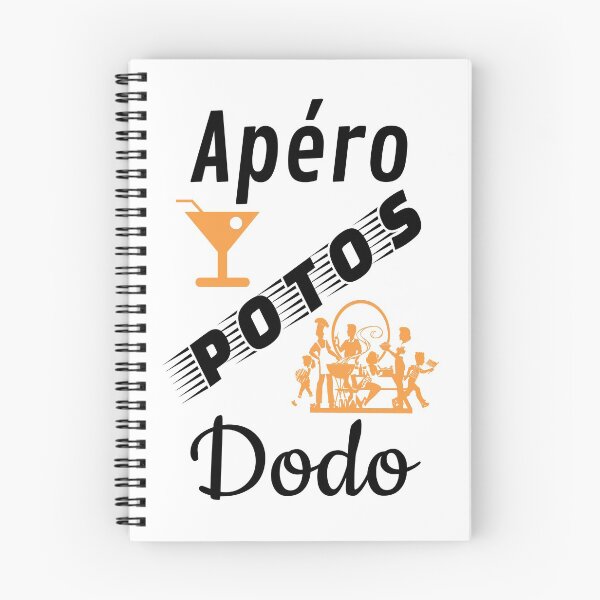 Item preview, apero potos dodo humor gift for white background orange designed and sold by sex-sansbol.