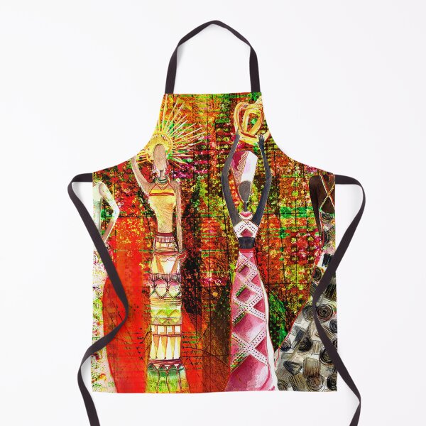 African Supreme Graffiti Apron