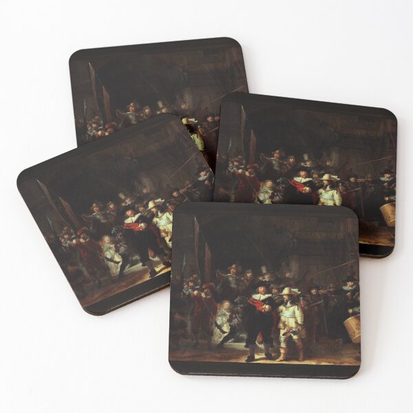 Item preview, The Night Watch (De Nachtwacht) by Rembrandt van Rijn Old Masters Classical Fine Art Reproduction designed and sold by Xzendor7 Digital Art Creations.