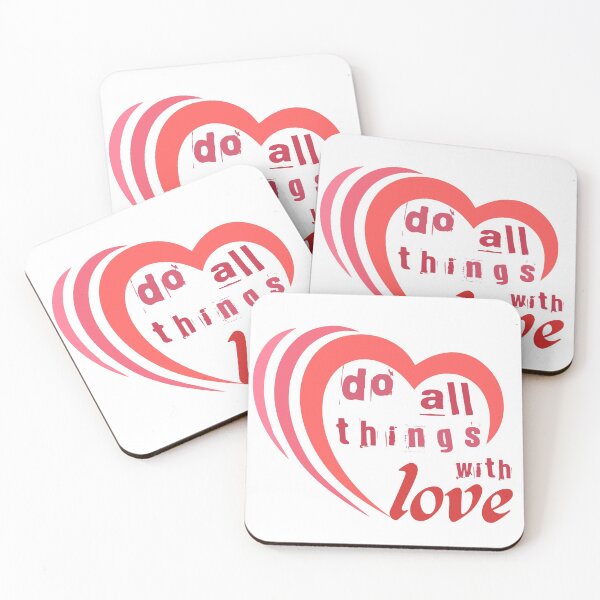Item preview, Copy of Do all things with love designed and sold by Achily.