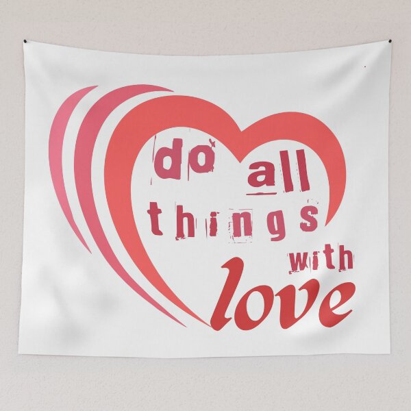 Item preview, Copy of Do all things with love designed and sold by Achily.