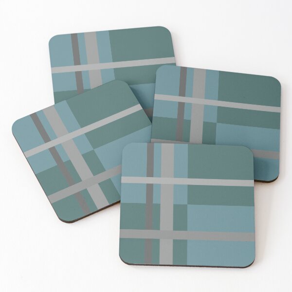 Item preview, Scottish Chequered Green Aqua designed and sold by zcabask.