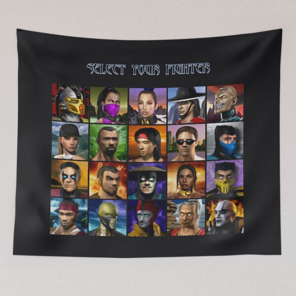 Item preview, Mortal Kombat 4 Gold - Character Select  designed and sold by MammothTank.
