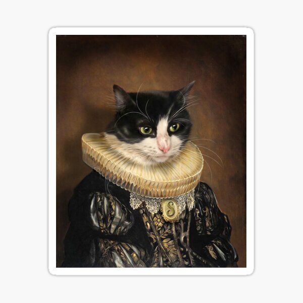 Item preview, Cat Portrait - Samantha designed and sold by carpo17.