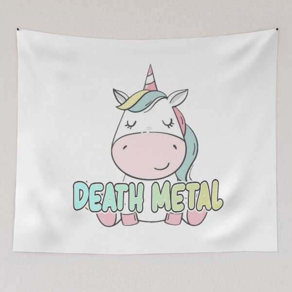 Item preview, Unicorn Death Metal designed and sold by Michaeldavis81.